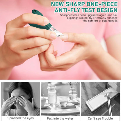 🔥Last Day Sale - Eagle Beak Angled Nail Clippers 3-Piece Set