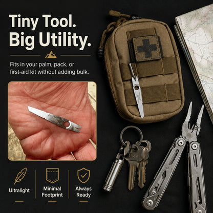 NRS Adventure Tweezers – Your Pocket-Sized First Aid Hero for the Great Outdoors