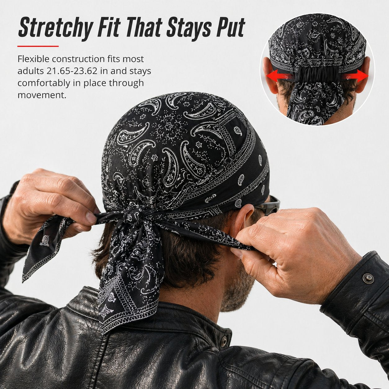 2026 New in Hot Sale 49% OFF🌟 Paisley Cooling Headscarf Cap Set