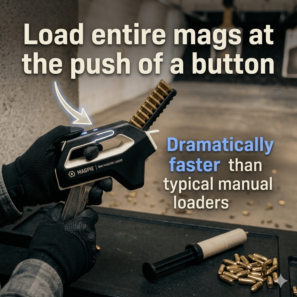 🔥Automatic handheld 9mm magazine loader