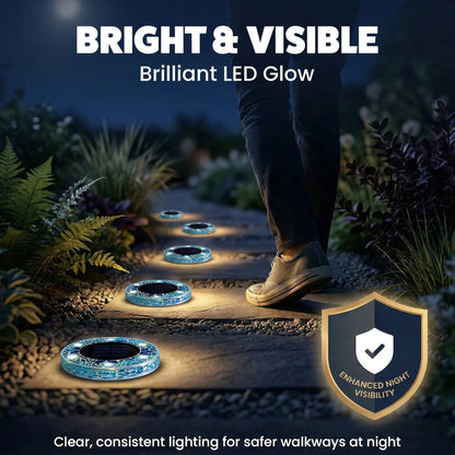 🔥FREE SHIPPING✨Waterproof Outdoor Glass LED Garden Stake Lighting