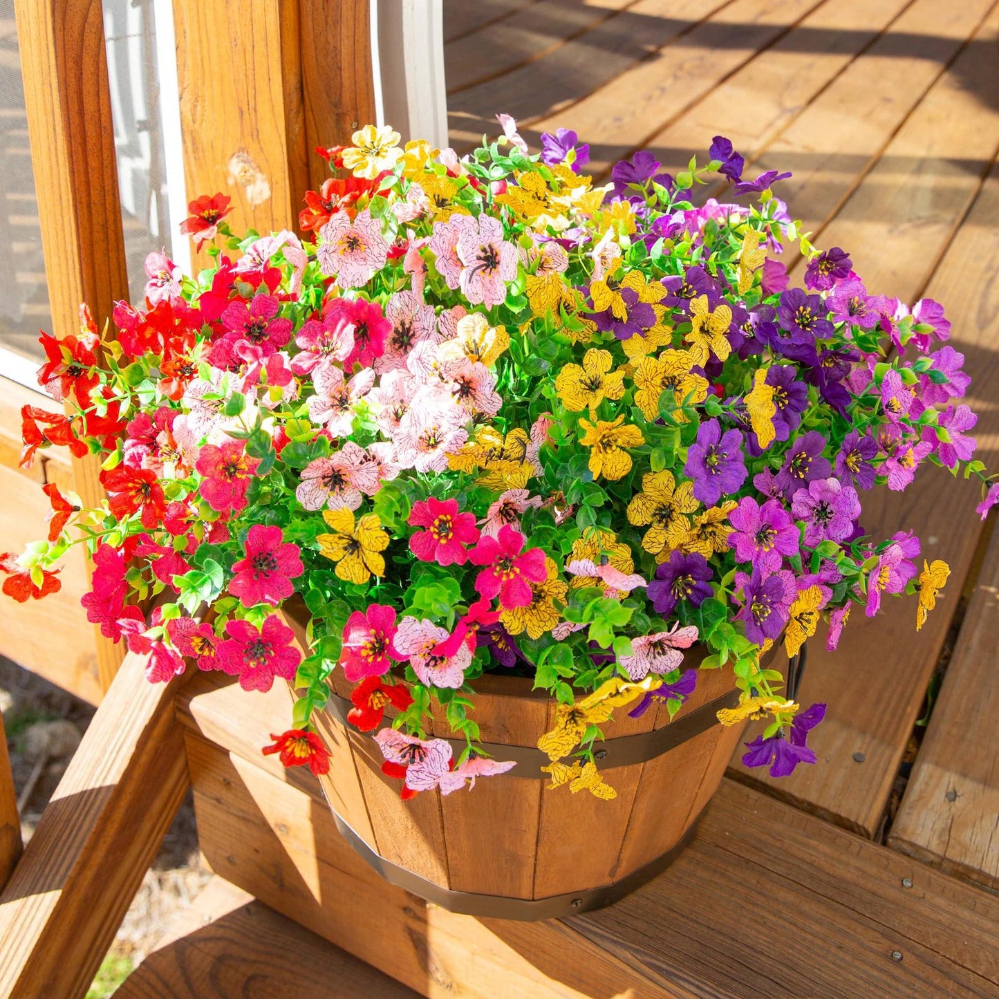 💖Summer Hot Sale 49%OFF🌺UV Resistant Colorful Artificial Flower