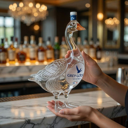 Grey Goose Vodka 3D Sculpted Grey Goose Bottle