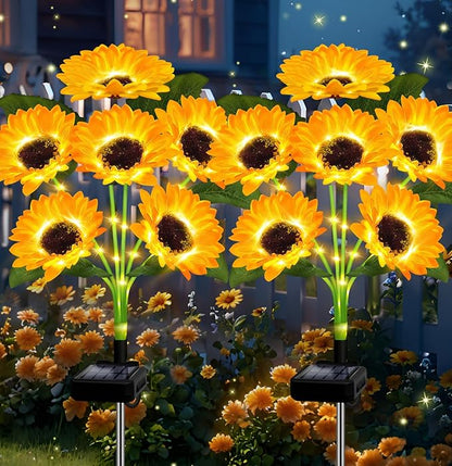 🌻Mother's Day Sale 49% OFF🌞Solar LED Sunflower Garden Lights
