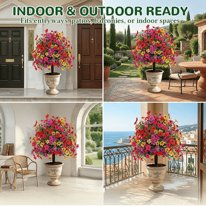 🔥Outdoor/Indoor UV Resistant & Waterproof Artificial Flower Decor