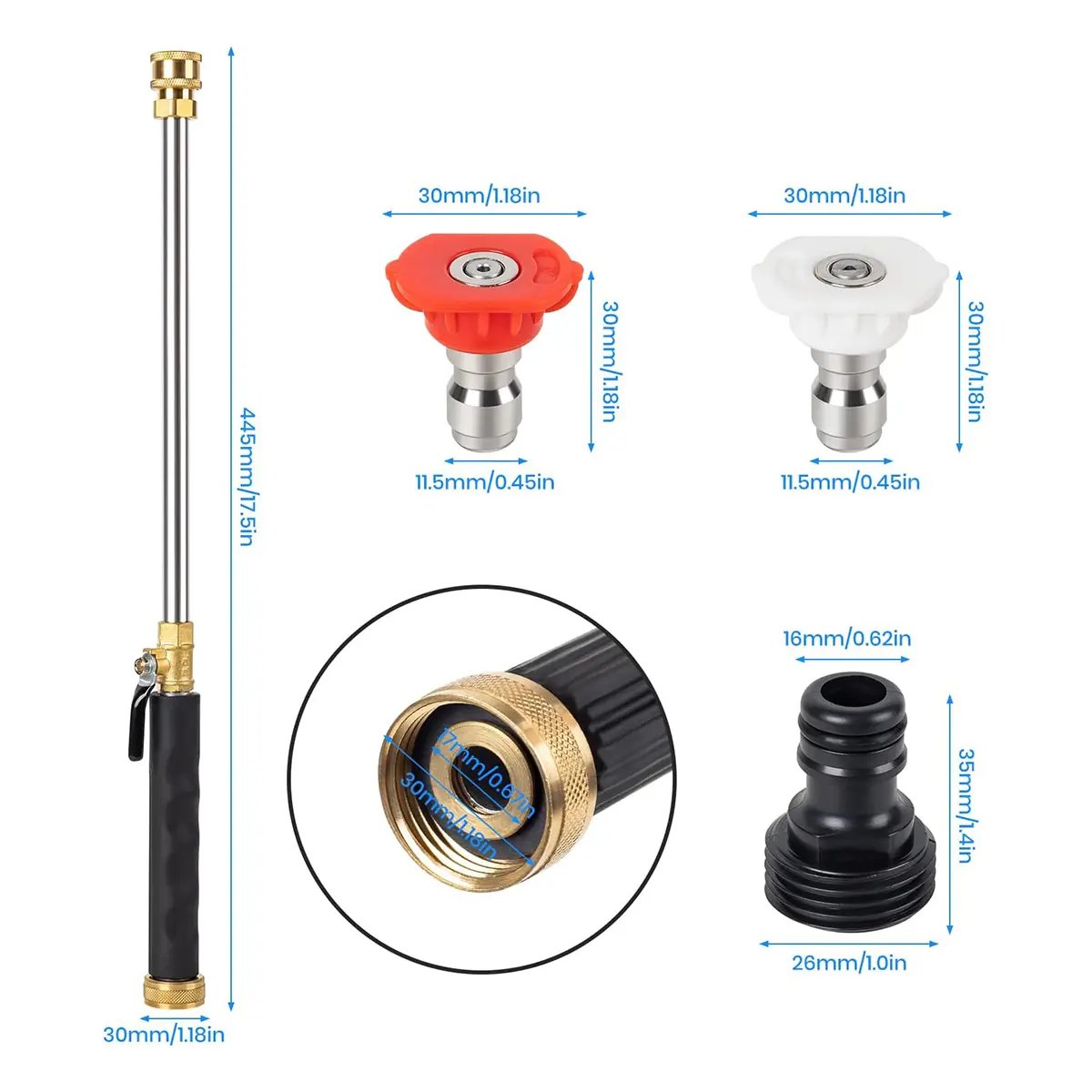 ✨💦Hydro Jet Power Washer Nozzle