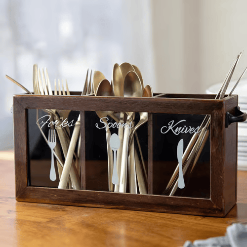 🔥 Whimsical Cutlery Caddy