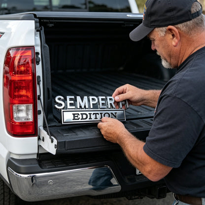 🇺🇸🦅SEMPER FI EDITION Car Emblem Metal Badge