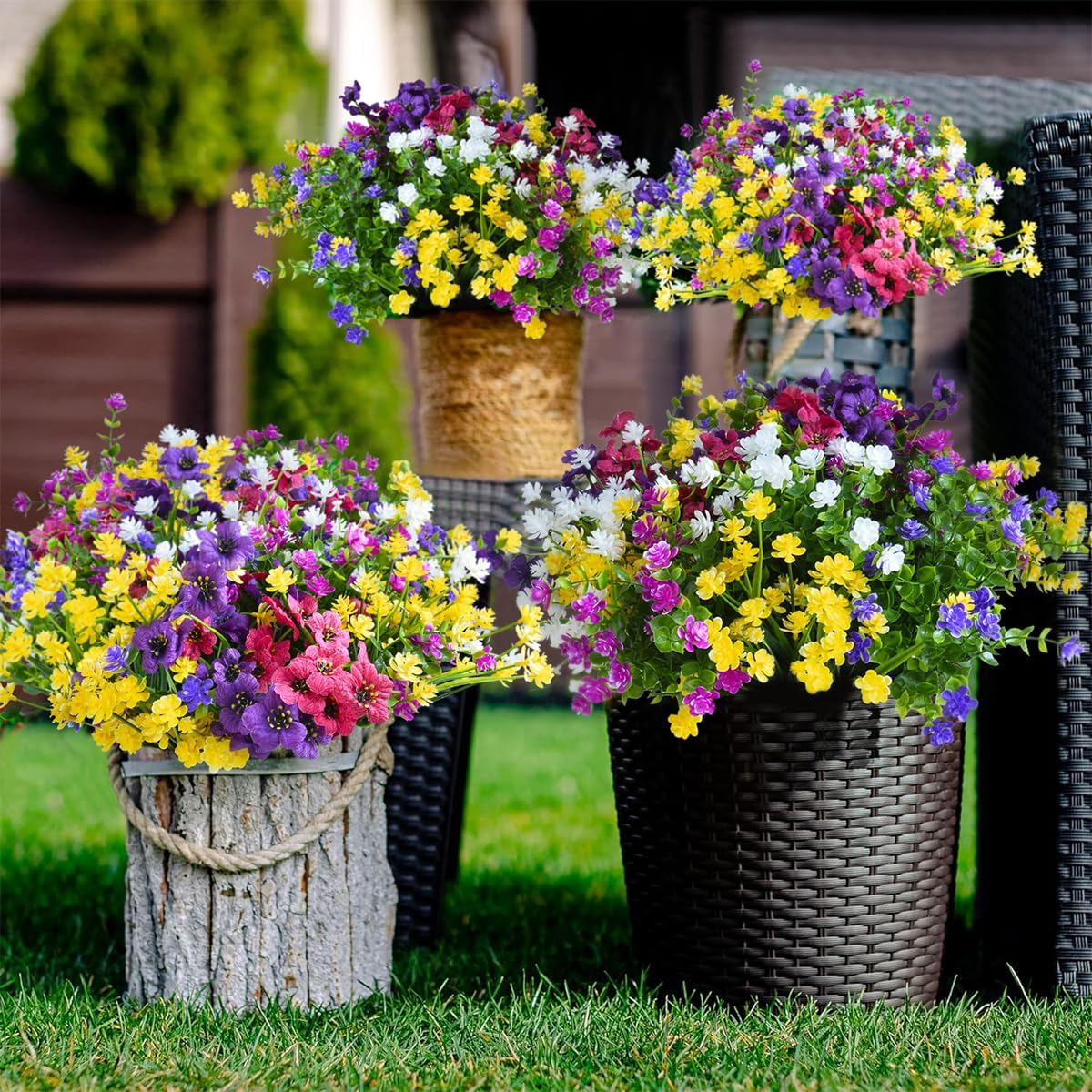 💖Summer Hot Sale 49%OFF🌺UV Resistant Colorful Artificial Flower