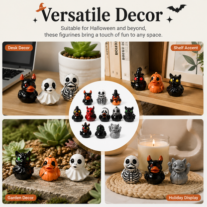 🔥Last Day 49% OFF - 🎃🦆Mini Ducks (✨Devil, Ghost, & Skeleton Designs)