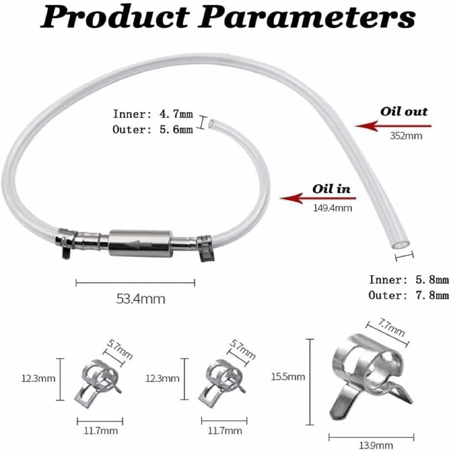 🔥Last Day 49% OFF - 💥Brake Bleeder Hose One Way Check Valve