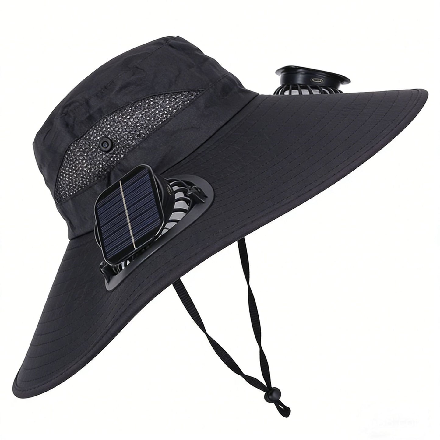 🔥Father's Day Best Sellers ☀️2026 New Three Solar Fan Outdoor Cooling Fan Hat