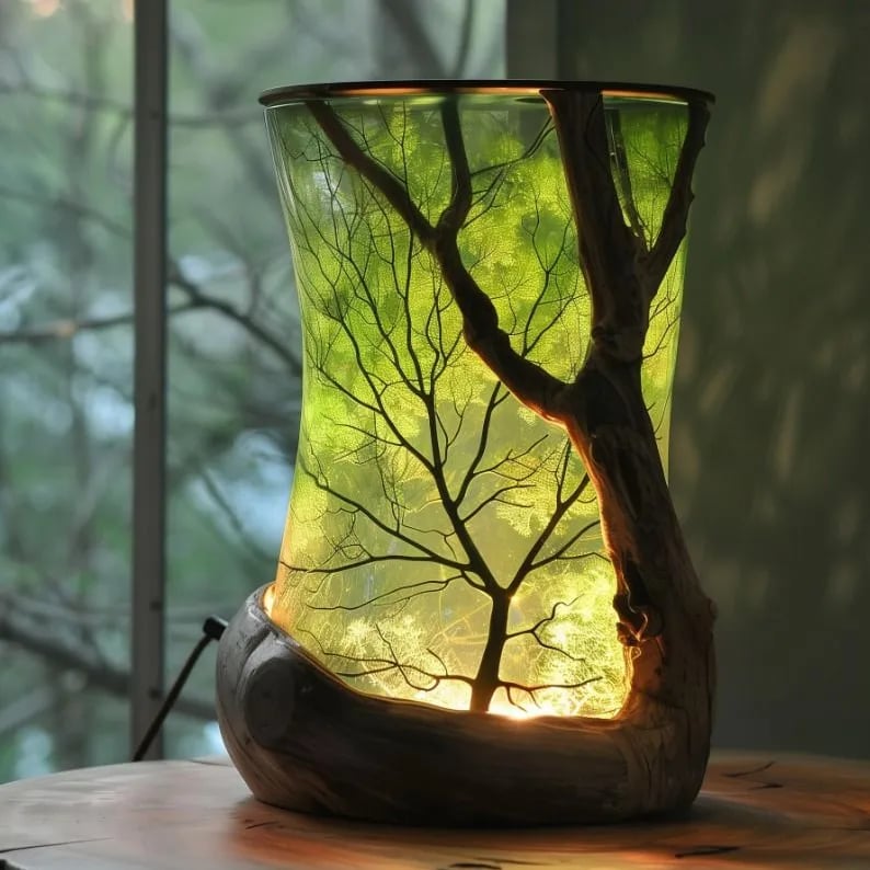 🌿Enchanted Forest Lumina – Nature's Own Nightlight in Your Home