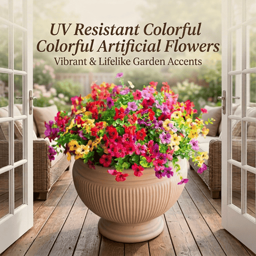 💖Summer Hot Sale 49%OFF🌺UV Resistant Colorful Artificial Flower