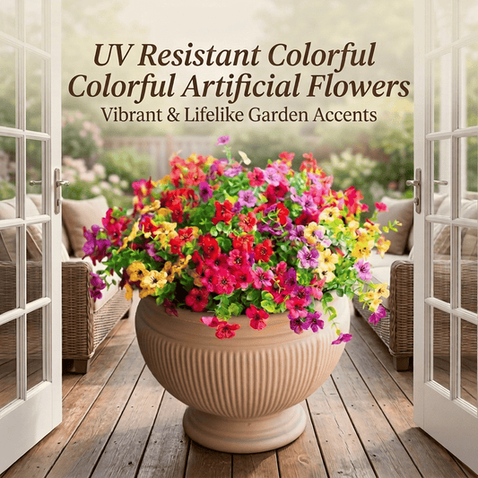 💖Summer Hot Sale 49%OFF🌺UV Resistant Colorful Artificial Flower