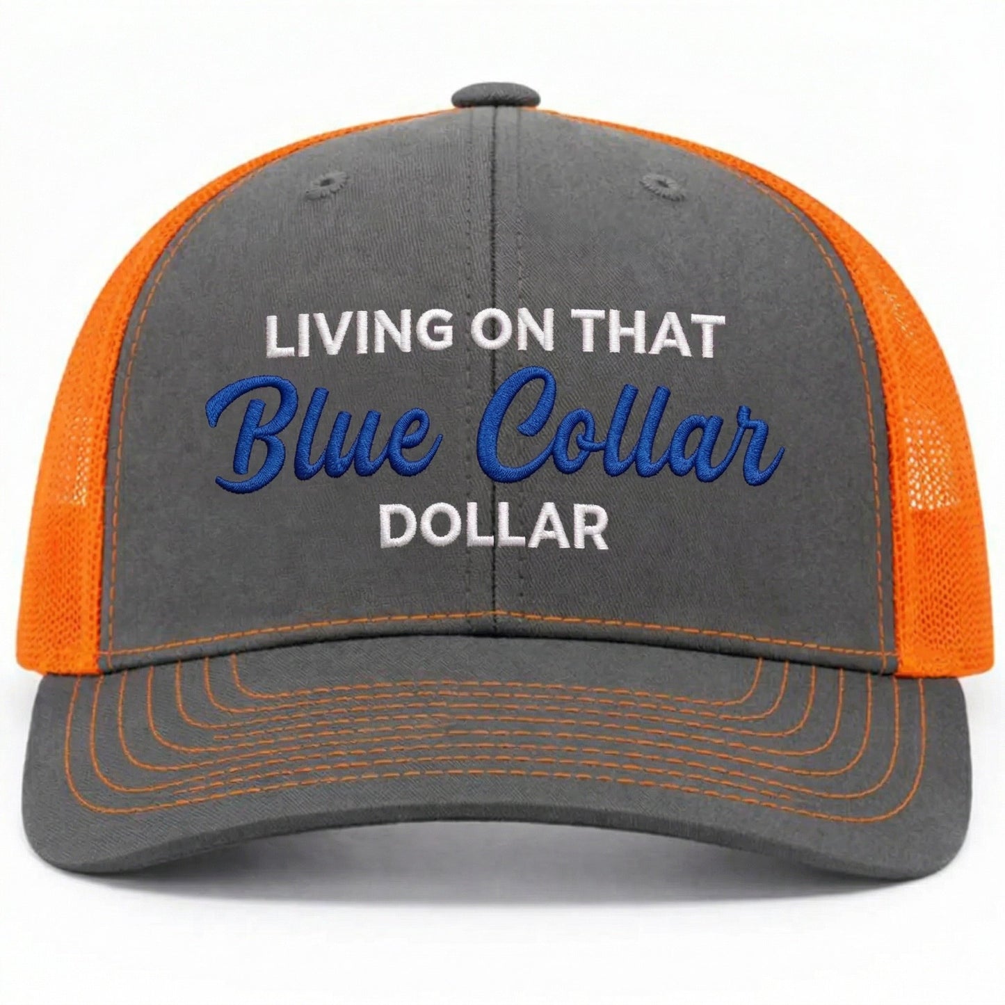 🧢Blue Collar Dollar Trucker Hat
