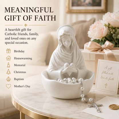 🔥Last Day 50% OFF - Handmade Virgin Mary Catch-All Bowl