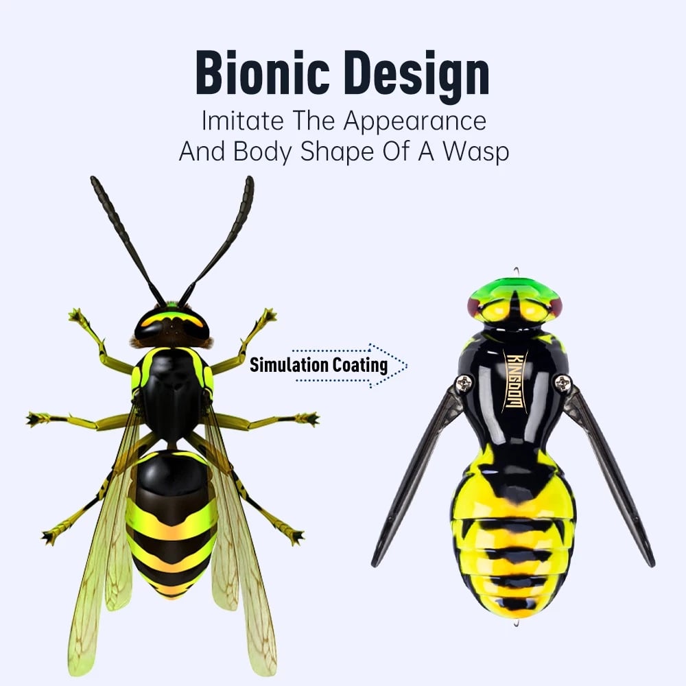 🔥Last Day 49% OFF 🐝 Bionic Wasp Crawl Bait
