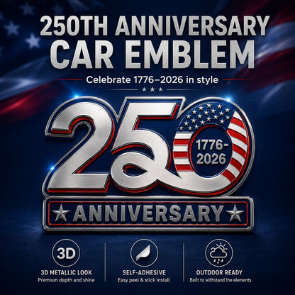 🎊Celebrate America’s 250th Anniversary with a Patriotic Car Emblem