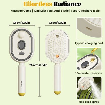 🔥2026 All-New Upgraded Electric Steam Massage Hair Care Comb