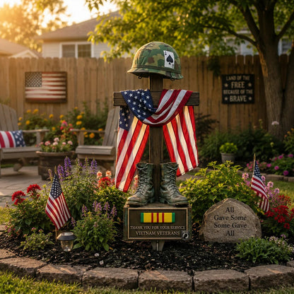🔥LAST DAY 50% OFF - 🎖️Vietnam Veteran Tribute Garden Stake