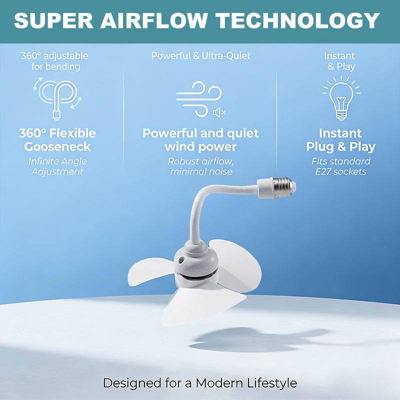 🔥Last Day 49% OFF -Mini Quiet Electric Fan