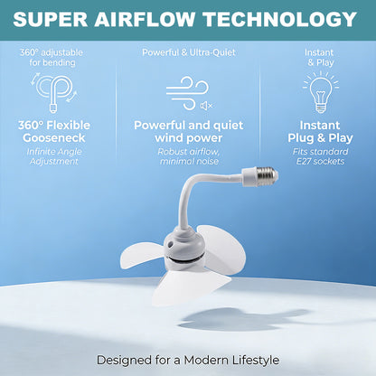 🔥Last Day 49% OFF -Mini Quiet Electric Fan