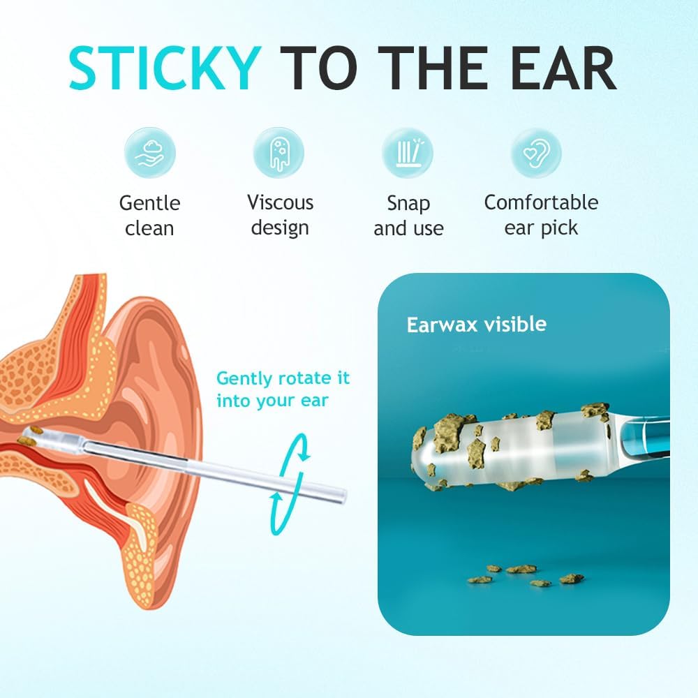 🏆Flash Sale⚡ 50K+ SOLD!-Ear cleanner Sticky Pick