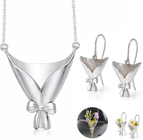 🌼DIY Bouquet Necklace – Create your own custom floral accessory