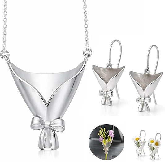 🌼DIY Bouquet Necklace – Create your own custom floral accessory