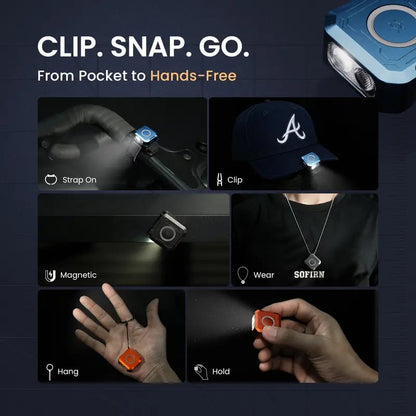🔦 SE1 Quick-Release EDC Pocket Light – Redefine How You Carry Light