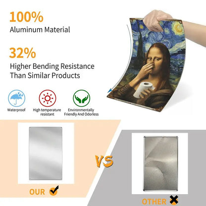 🚽 Renaissance Lady Holding Nose Bathroom Canvas Art