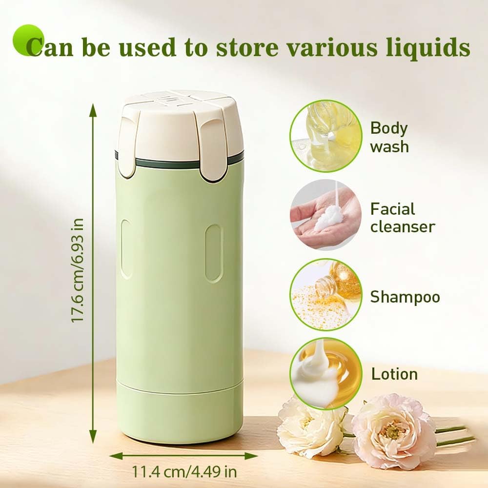 ✈️🧴The Ultimate 4-in-1 Travel Companion: Your Entire Vanity in One Bottle