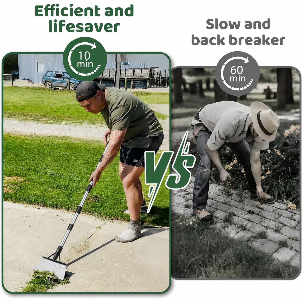 🔥⚒️Heavy-Duty Multi-Purpose Garden Scraper & Ice Breaker