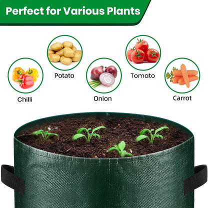 🌱Large 10-Gallon Grow Bags