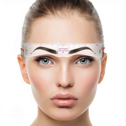 💖Eyebrow Stencil Kit for Women✨12 Reusable Styles with Head Strap & Razor