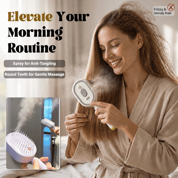 🔥2026 All-New Upgraded Electric Steam Massage Hair Care Comb