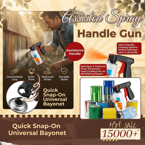 🏆35K+ SOLD🔨Portable Paint Spraying Aid Handle