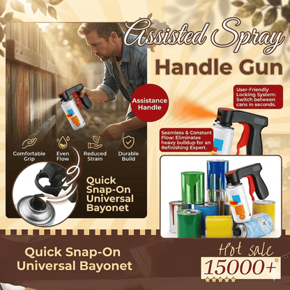 🏆35K+ SOLD🔨Portable Paint Spraying Aid Handle