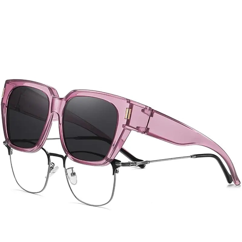 🎉LAST DAY - BUY 1 GET 1 FREE😎2026 New Polarized UV400 Protection Trendy Round Cat-eye Sunglasses 🕶️