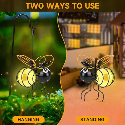 ✨This Week's Special Price $9.99💥 -Cute Hanging Solar Bee Light