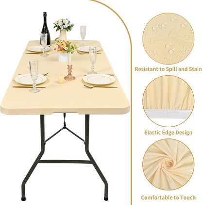 ✨Stretch Fabric Table Top Cap Cover