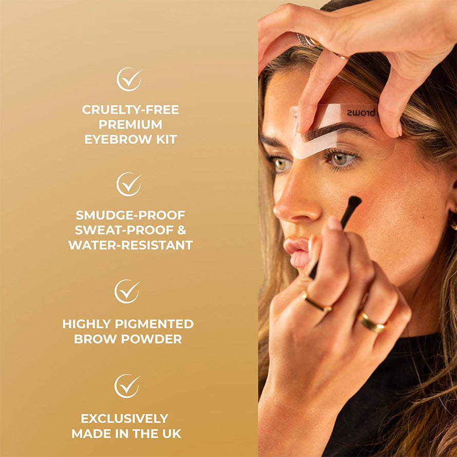 ✨Eyebrow Stencil Kit with Powder & Brush