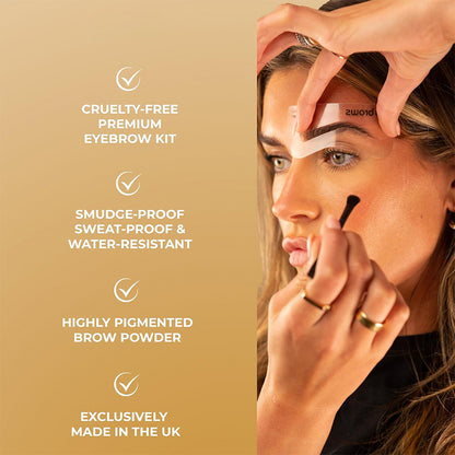 ✨Eyebrow Stencil Kit with Powder & Brush