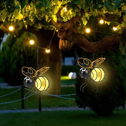 ✨This Week's Special Price $9.99💥 -Cute Hanging Solar Bee Light