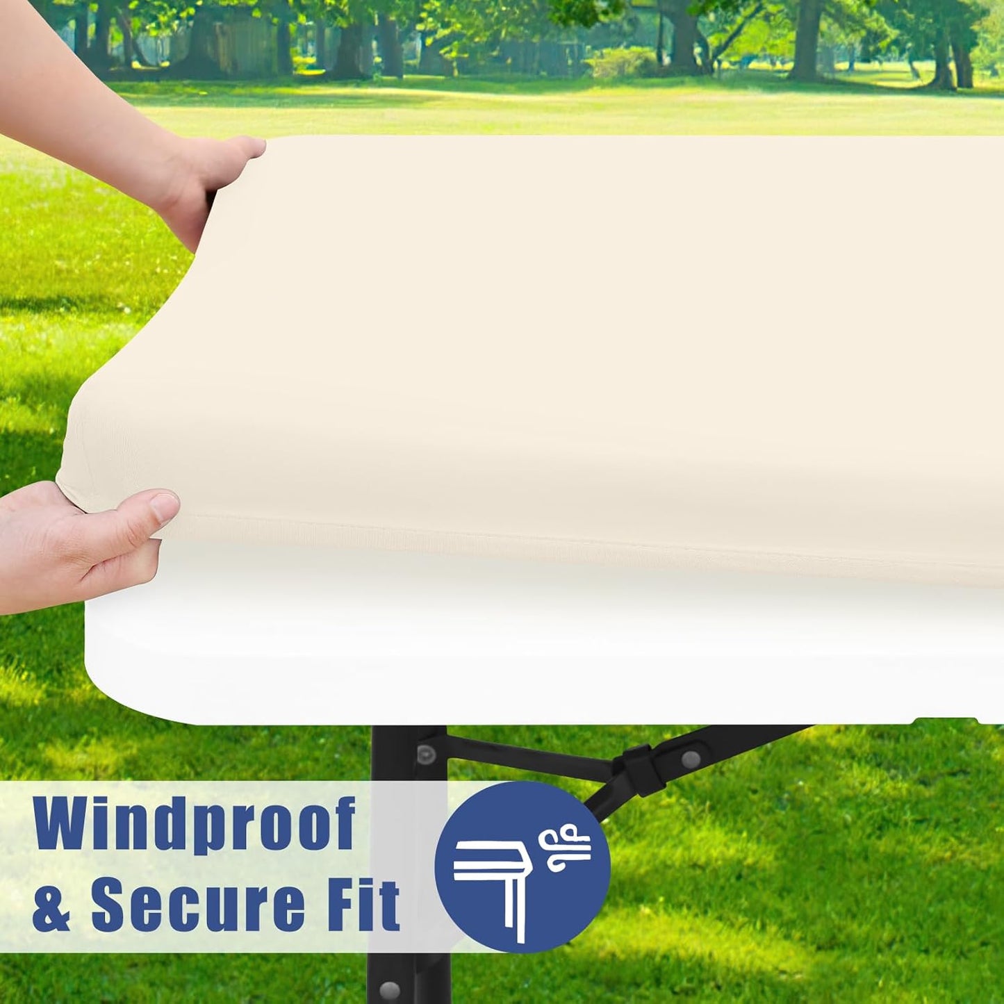 ✨Stretch Fabric Table Top Cap Cover