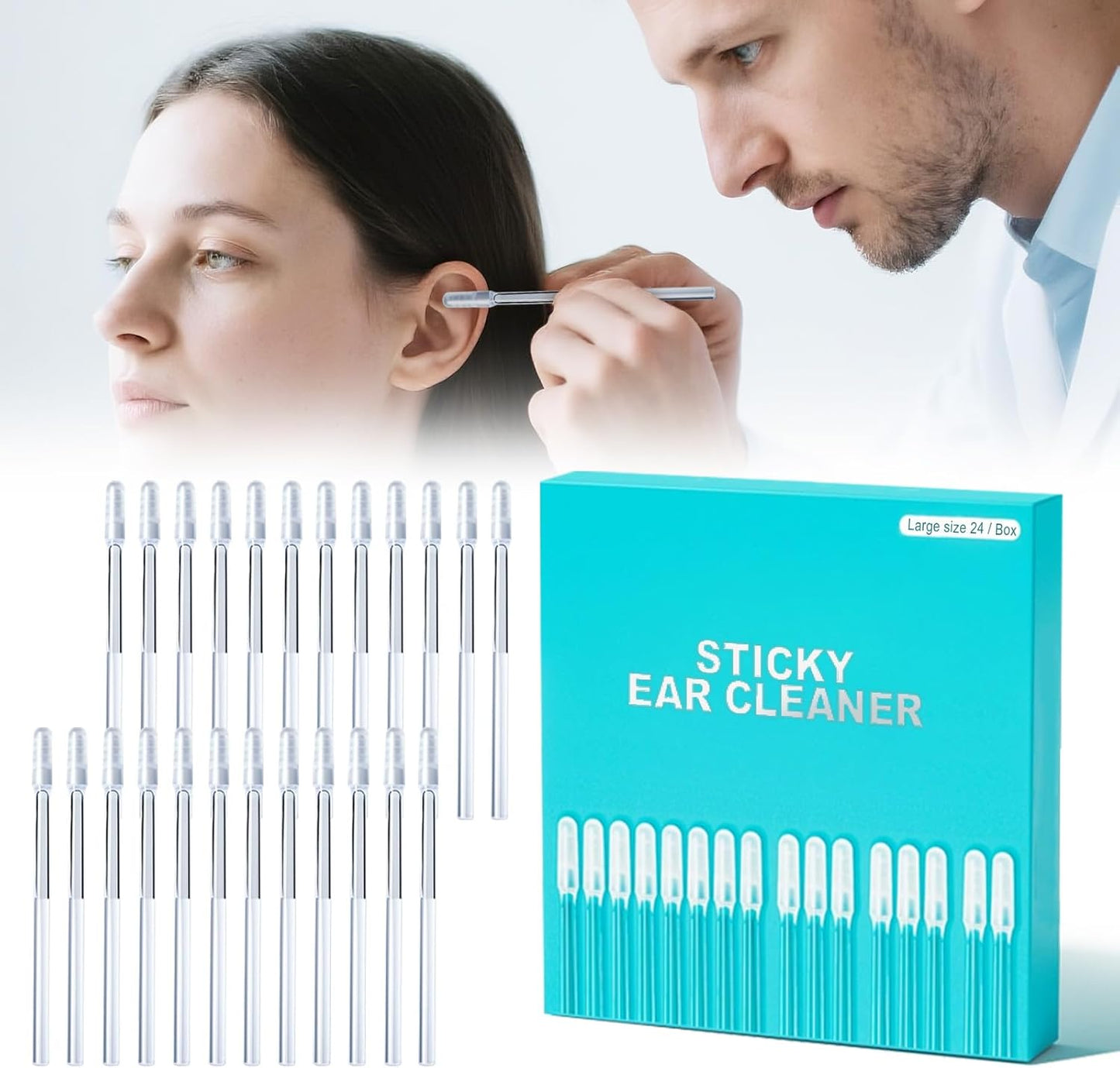🏆Flash Sale⚡ 50K+ SOLD!-Ear cleanner Sticky Pick
