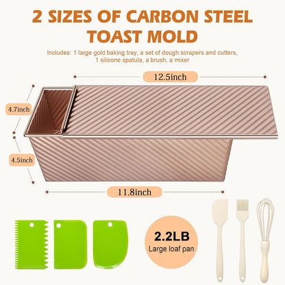 ✨🍞Pullman Loaf Pan with Lid