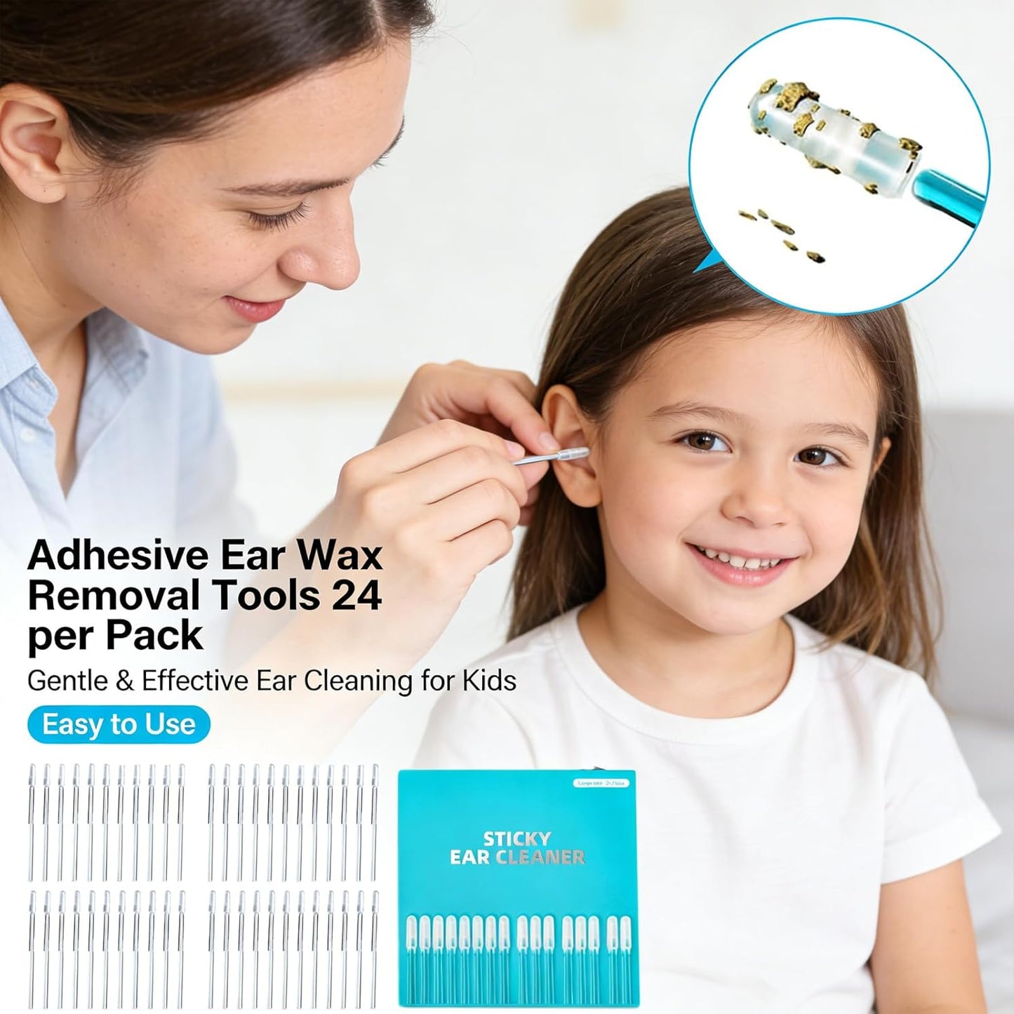 🏆Flash Sale⚡ 50K+ SOLD!-Ear cleanner Sticky Pick