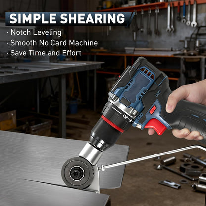 🔥 Titanium Drill Nibbler - SheetMetal Cutting Tool